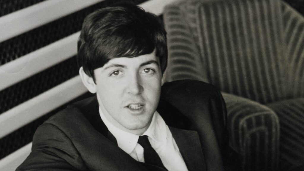 The Beatles' Paul McCartney.
