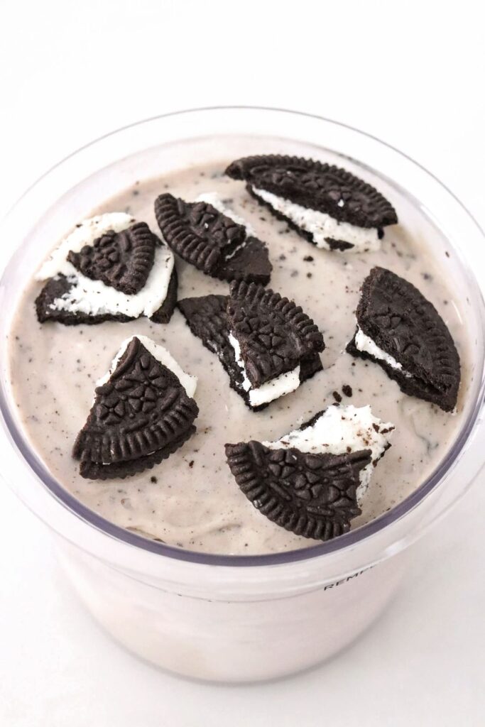 cookies and cream protein ice cream