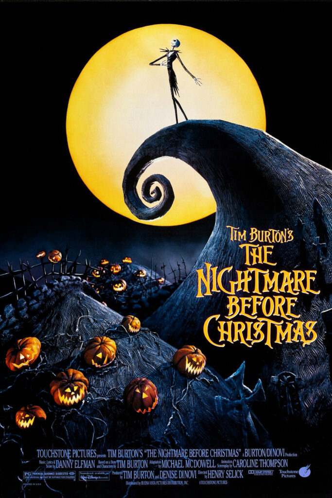 The Nightmare Before Christmas movie inspired theme parks.