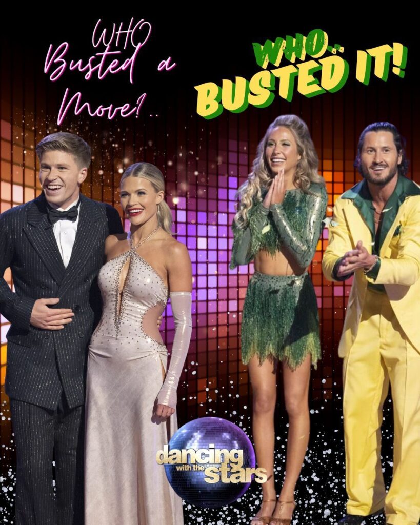 Who busted a move? Who busted it?