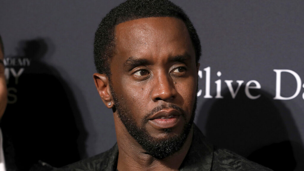 Diddy on red carpet