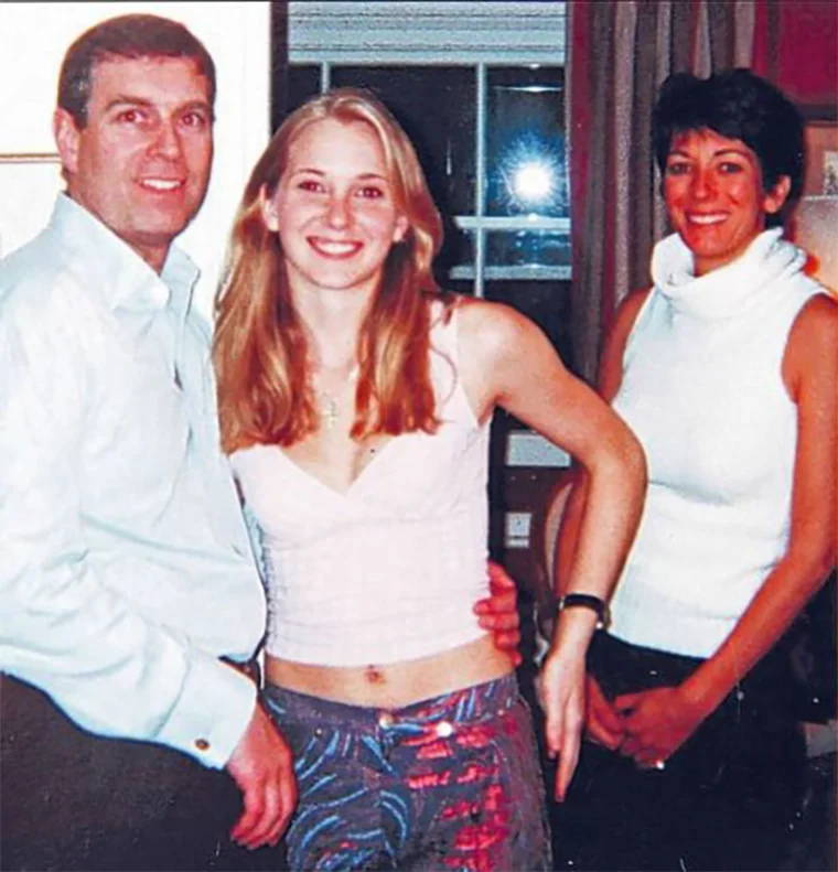 Prince Andrew, Ghislaine Maxwell, and alleged victim