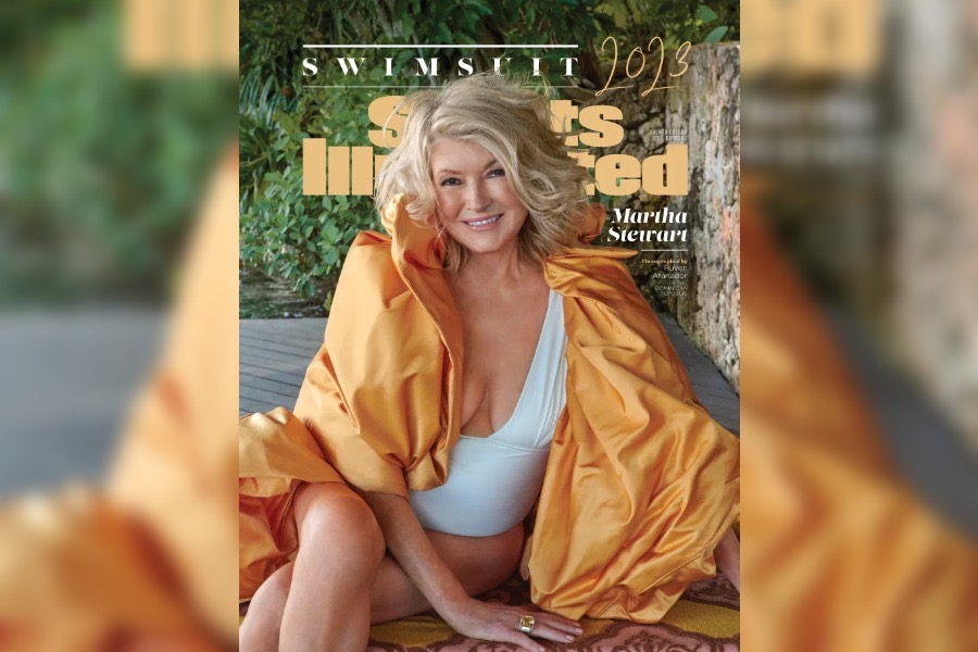 Martha Stewart's Sports Illustrated cover