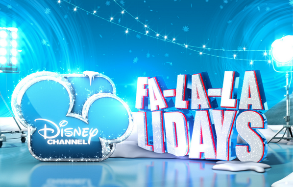 Disney Channel Fa-La-La Lidays logo