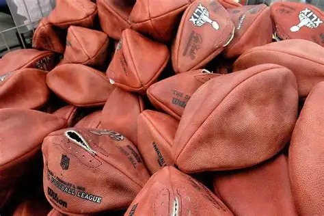 Deflated footballs